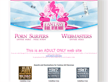 Tablet Screenshot of fantasygirlrevenue.com